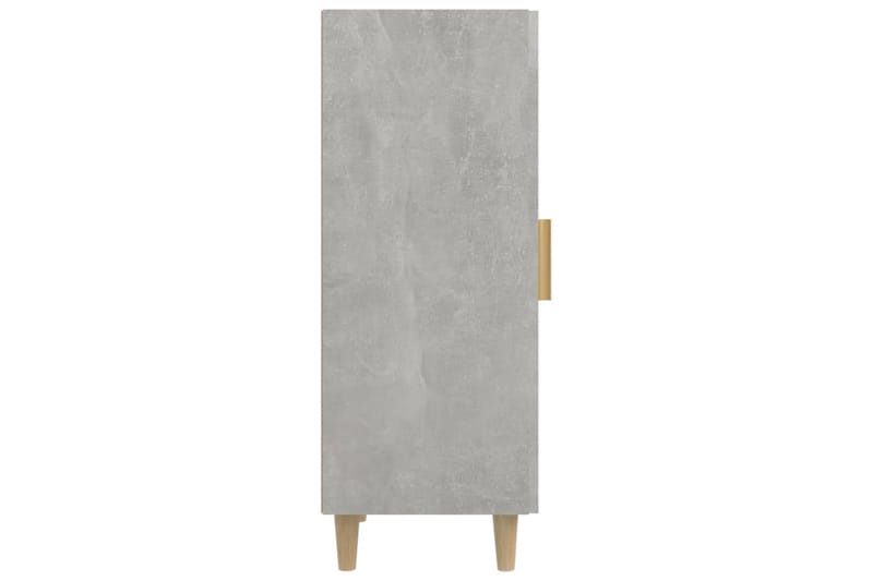 beBasic Senkki betoninharmaa 34,5x34x90 cm tekninen puu - Harmaa - Huonekalut - Pöytä & ruokailuryhmä - Apupöytä & sivupöytä - Lamppupöytä