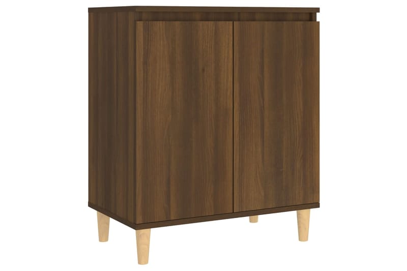 beBasic Senkki ruskea tammi 60x35x70 cm tekninen puu - Ruskea - Huonekalut - Pöytä & ruokailuryhmä - Apupöytä & sivupöytä - Lamppupöytä