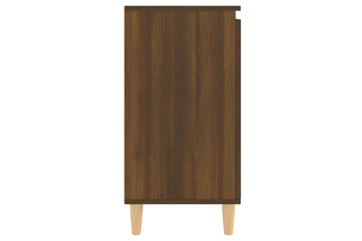 beBasic Senkki ruskea tammi 60x35x70 cm tekninen puu - Ruskea - Lamppupöytä - Tarjotinpöytä & pikkupöytä