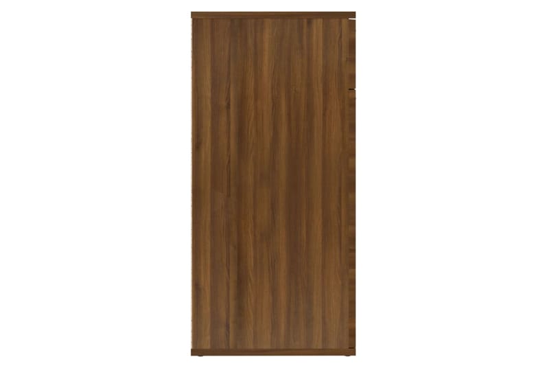 beBasic Senkki ruskea tammi 80x36x75 cm tekninen puu - Ruskea - Huonekalut - Pöytä & ruokailuryhmä - Apupöytä & sivupöytä - Lamppupöytä