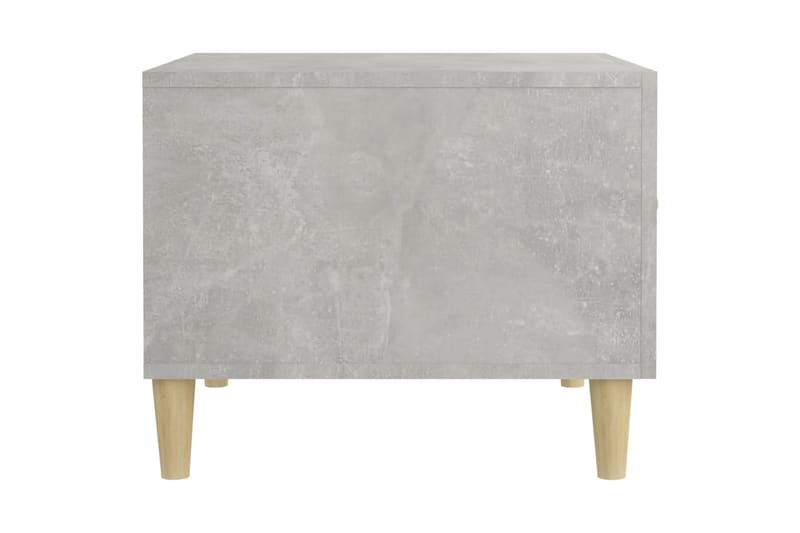 beBasic Sohvapöydät 2 kpl betoninharmaa 50x50x40 cm tekninen puu - Harmaa - Huonekalut - Pöytä & ruokailuryhmä - Apupöytä & sivupöytä - Lamppupöytä