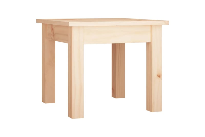 beBasic Sohvapöytä 35x35x30 cm täysi mänty - Ruskea - Huonekalut - Pöytä & ruokailuryhmä - Apupöytä & sivupöytä - Lamppupöytä
