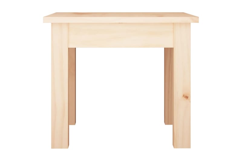 beBasic Sohvapöytä 35x35x30 cm täysi mänty - Ruskea - Huonekalut - Pöytä & ruokailuryhmä - Apupöytä & sivupöytä - Lamppupöytä