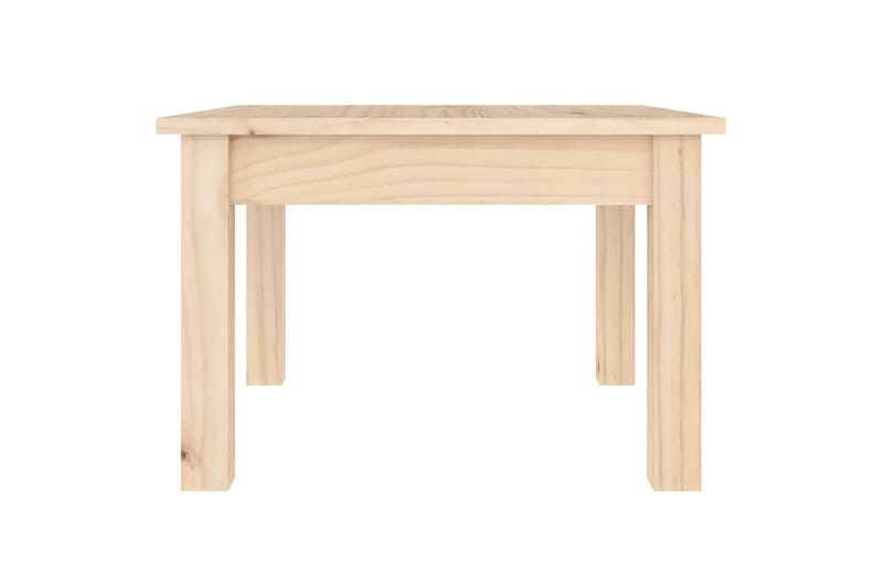 beBasic Sohvapöytä 45x45x30 cm täysi mänty - Ruskea - Huonekalut - Pöytä & ruokailuryhmä - Apupöytä & sivupöytä - Lamppupöytä
