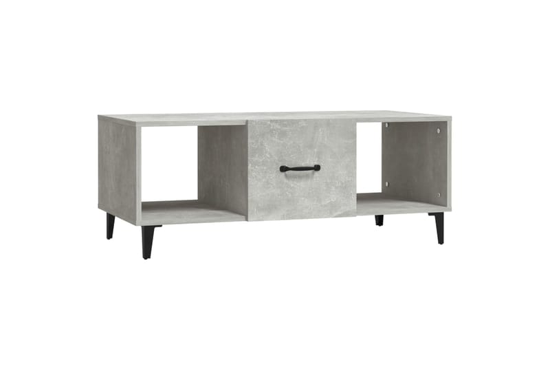 beBasic Sohvapöytä betoninharmaa 102x50x40 cm tekninen puu - Harmaa - Huonekalut - Pöytä & ruokailuryhmä - Apupöytä & sivupöytä - Lamppupöytä