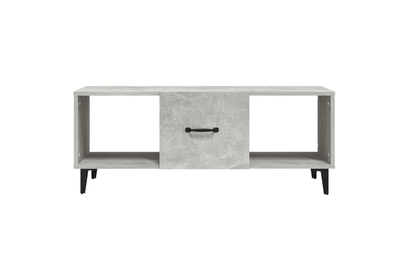beBasic Sohvapöytä betoninharmaa 102x50x40 cm tekninen puu - Harmaa - Huonekalut - Pöytä & ruokailuryhmä - Apupöytä & sivupöytä - Lamppupöytä