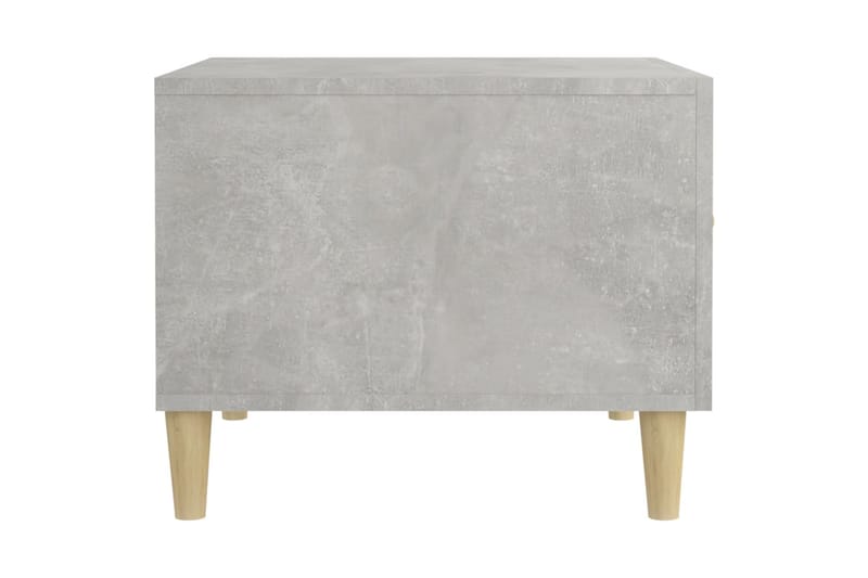 beBasic Sohvapöytä betoninharmaa 50x50x40 cm tekninen puu - Harmaa - Huonekalut - Pöytä & ruokailuryhmä - Apupöytä & sivupöytä - Lamppupöytä