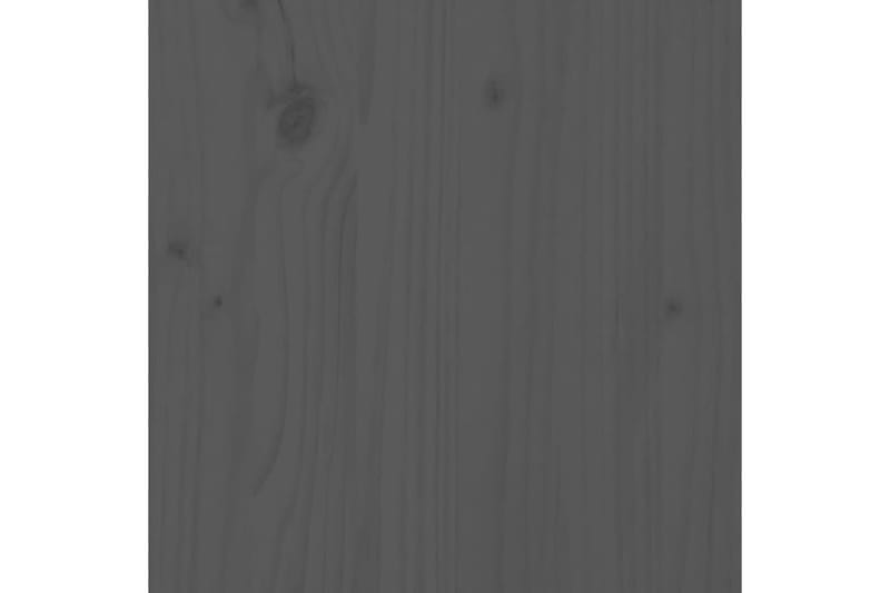 beBasic Sohvapöytä harmaa 100x100x40 cm täysi mänty - Harmaa - Huonekalut - Pöytä & ruokailuryhmä - Apupöytä & sivupöytä - Lamppupöytä
