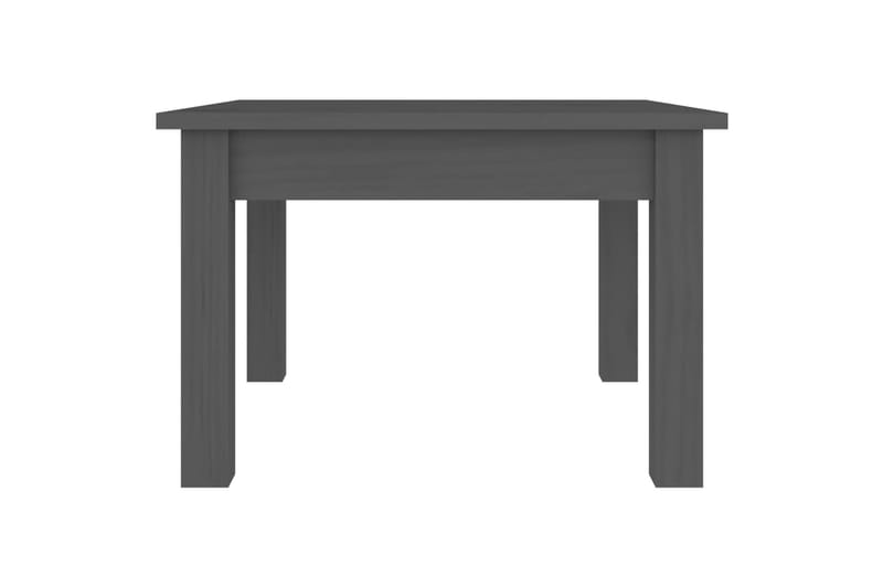 beBasic Sohvapöytä harmaa 45x45x30 cm täysi mänty - Harmaa - Huonekalut - Pöytä & ruokailuryhmä - Apupöytä & sivupöytä - Lamppupöytä