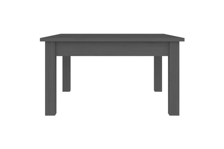 beBasic Sohvapöytä harmaa 55x55x30 cm täysi mänty - Harmaa - Lamppupöytä - Tarjotinpöytä & pikkupöytä