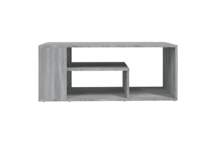 beBasic Sohvapöytä harmaa Sonoma 100x50x40 cm tekninen puu - Harmaa - Lamppupöytä - Tarjotinpöytä & pikkupöytä
