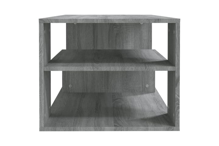 beBasic Sohvapöytä harmaa Sonoma 100x50x40 cm tekninen puu - Harmaa - Lamppupöytä - Tarjotinpöytä & pikkupöytä