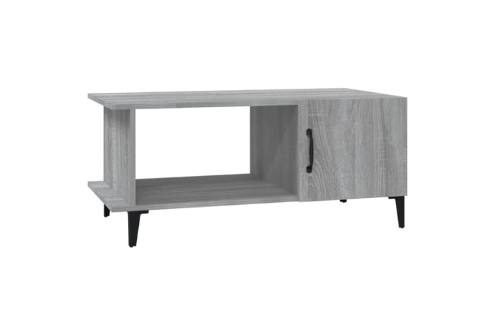 beBasic Sohvapöytä harmaa Sonoma 90x50x40 cm tekninen puu - Harmaa - Lamppupöytä - Tarjotinpöytä & pikkupöytä