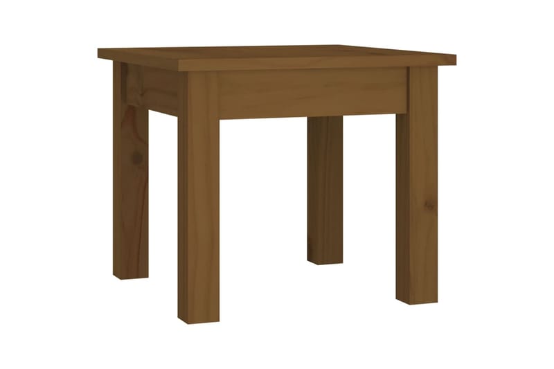 beBasic Sohvapöytä hunajanruskea 35x35x30 cm täysi mänty - Ruskea - Huonekalut - Pöytä & ruokailuryhmä - Apupöytä & sivupöytä - Lamppupöytä