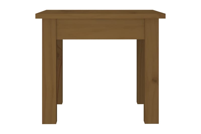 beBasic Sohvapöytä hunajanruskea 35x35x30 cm täysi mänty - Ruskea - Huonekalut - Pöytä & ruokailuryhmä - Apupöytä & sivupöytä - Lamppupöytä