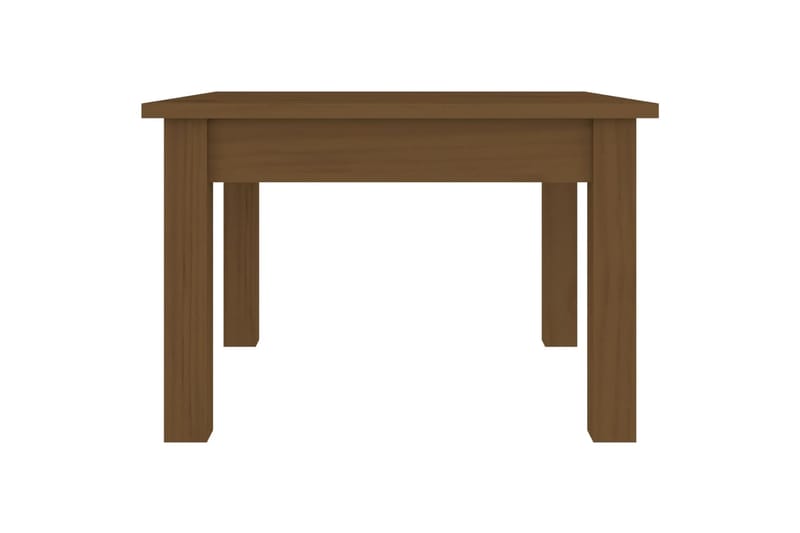 beBasic Sohvapöytä hunajanruskea 45x45x30 cm täysi mänty - Ruskea - Huonekalut - Pöytä & ruokailuryhmä - Apupöytä & sivupöytä - Lamppupöytä