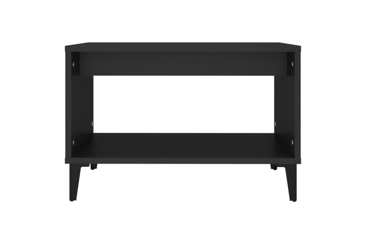 beBasic Sohvapöytä musta 60x50x40 cm tekninen puu - Musta - Lamppupöytä - Tarjotinpöytä & pikkupöytä