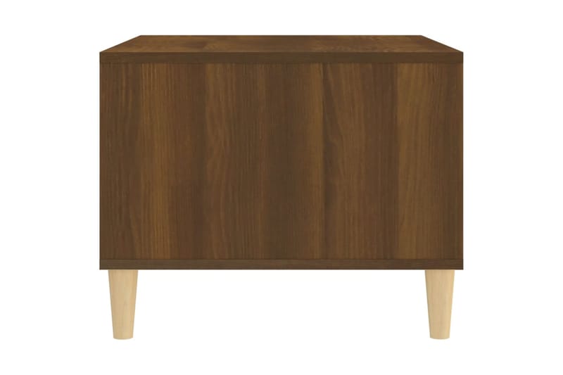 beBasic Sohvapöytä ruskea tammi 60x40x50 cm tekninen puu - Ruskea - Huonekalut - Pöytä & ruokailuryhmä - Apupöytä & sivupöytä - Lamppupöytä