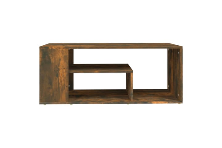 beBasic Sohvapöytä savutammi 100x50x40 cm tekninen puu - Ruskea - Lamppupöytä - Tarjotinpöytä & pikkupöytä