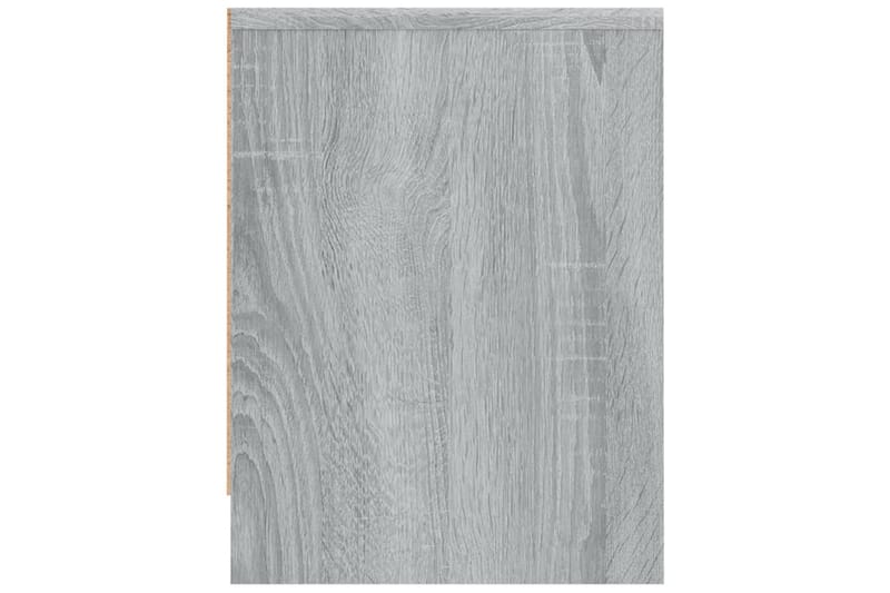 beBasic Yöpöydät 2 kpl harmaa sonoma 40x30x40 cm tekninen puu - Harmaa - Huonekalut - Pöytä & ruokailuryhmä - Apupöytä & sivupöytä - Yöpöytä