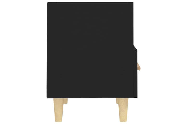 beBasic Yöpöydät 2 kpl musta 40x35x47 cm - Musta - Yöpöytä