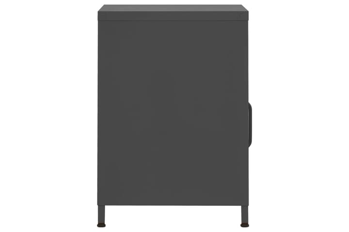 beBasic Yöpöytä antrasiitti 35x35x51 cm teräs - Antrasiitti - Yöpöytä