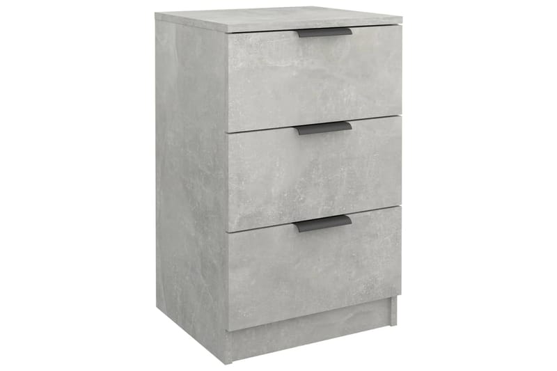 beBasic Yöpöytä betoninharmaa 40x36x65 cm - Harmaa - Huonekalut - Pöytä & ruokailuryhmä - Apupöytä & sivupöytä - Yöpöytä