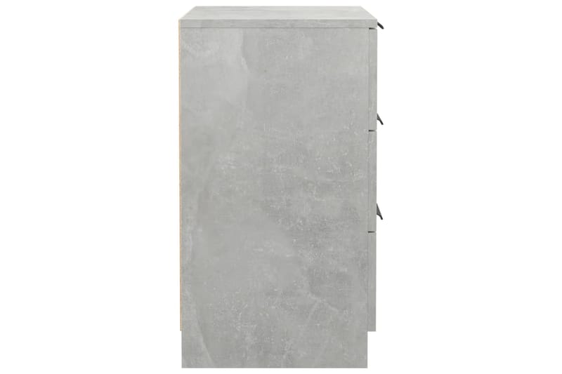beBasic Yöpöytä betoninharmaa 40x36x65 cm - Harmaa - Huonekalut - Pöytä & ruokailuryhmä - Apupöytä & sivupöytä - Yöpöytä