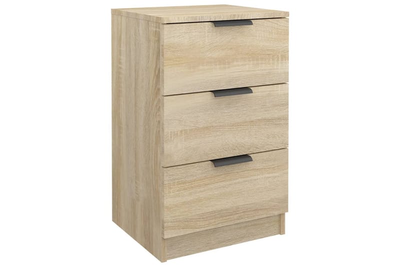 beBasic Yöpöytä Sonoma-tammi 40x36x65 cm - Ruskea - Huonekalut - Pöytä & ruokailuryhmä - Apupöytä & sivupöytä - Yöpöytä