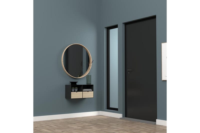 Belleuve Yöpöytä 25 cm - Musta - Huonekalut - Pöytä & ruokailuryhmä - Apupöytä & sivupöytä - Yöpöytä