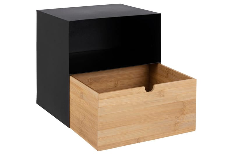 Belleuve Yöpöytä 25 cm - Musta - Huonekalut - Pöytä & ruokailuryhmä - Apupöytä & sivupöytä - Yöpöytä