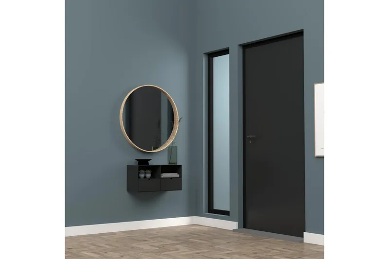 Belleuve Yöpöytä 25 cm - Musta - Huonekalut - Pöytä & ruokailuryhmä - Apupöytä & sivupöytä - Yöpöytä