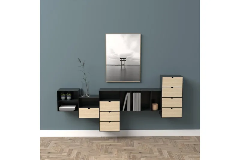 Belleuve Yöpöytä 25 cm - Musta - Huonekalut - Pöytä & ruokailuryhmä - Apupöytä & sivupöytä - Yöpöytä