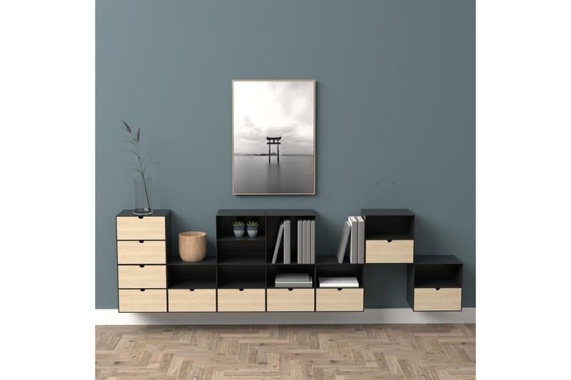 Belleuve Yöpöytä 25 cm - Musta - Huonekalut - Pöytä & ruokailuryhmä - Apup öytä & sivupöytä - Yöpöytä