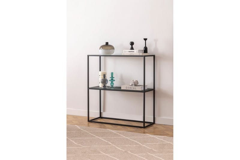 Berra Sivupöytä 80 cm - Musta - Huonekalut - Pöytä & ruokailuryhmä - Apupöytä & sivupöytä - Tarjotinpöytä & pikkupöytä