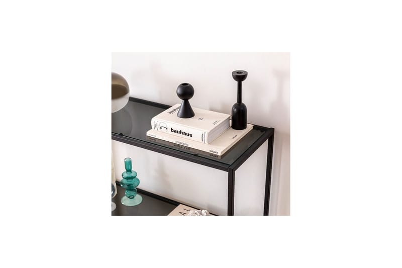 Berra Sivupöytä 80 cm - Musta - Huonekalut - Pöytä & ruokailuryhmä - Apupöytä & sivupöytä - Tarjotinpöytä & pikkupöytä