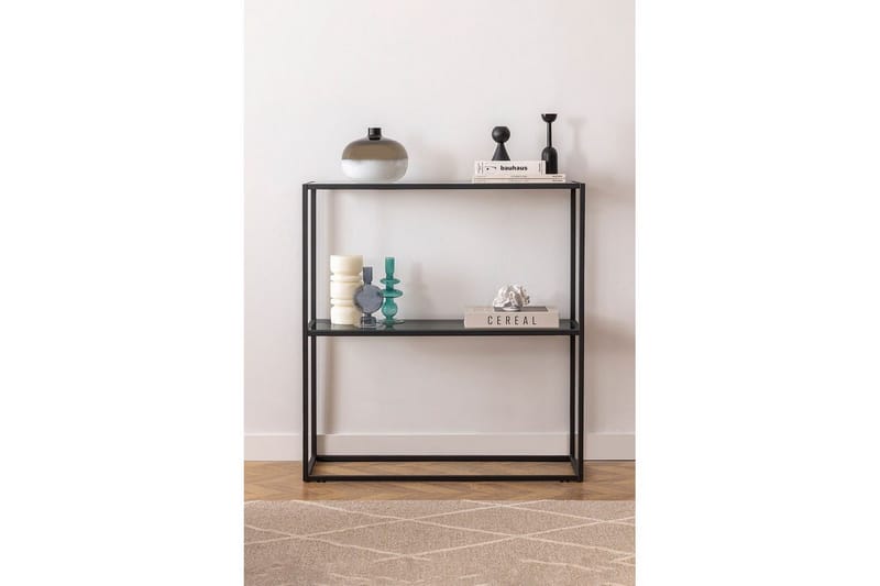 Berra Sivupöytä 80 cm - Musta - Huonekalut - Pöytä & ruokailuryhmä - Apupöytä & sivupöytä - Tarjotinpöytä & pikkupöytä