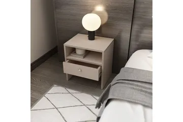 Berriaren Yöpöytä 45 cm - Beige - Huonekalut - Pöytä & ruokailuryhmä - Apupöytä & sivupöytä - Yöpöytä