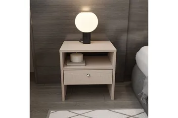 Berriaren Yöpöytä 45 cm - Beige - Huonekalut - Pöytä & ruokailuryhmä - Apupöytä & sivupöytä - Yöpöytä