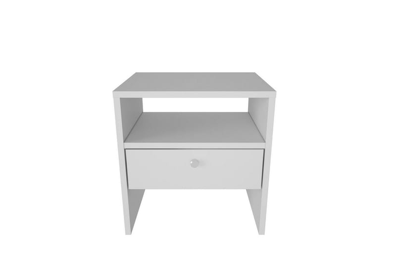 Berriaren Yöpöytä 45 cm, Valkoinen