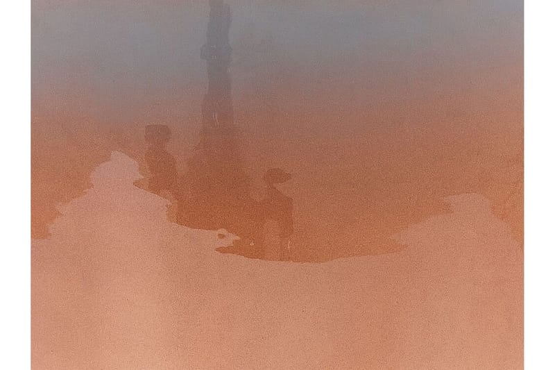 Bertie Sivupöytä 28 cm - Ruskea/Sininen - Huonekalut - Pöytä & ruokailuryhmä - Apupöytä & sivupöytä - Tarjotinpöyt ä & pikkupöytä