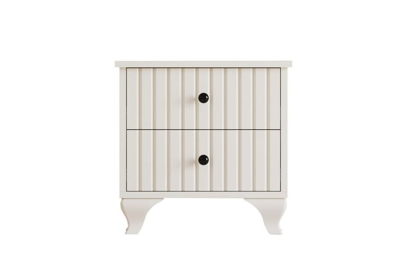 Beynor Yöpöytä 45 cm - Matta Valkoinen - Huonekalut - Pöytä & ruokailuryhmä - Apupöytä & sivupöytä - Yöpöytä