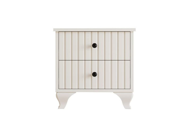 Beynor Yöpöytä 45 cm - Matta Valkoinen - Huonekalut - Pöytä & ruokailuryhmä - Apupöytä & sivupöytä - Yöpöytä