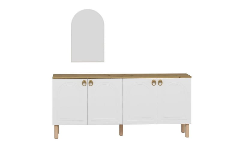 Bingdi Konsolipöytä 180 cm - Valkoinen - Huonekalut - Pöytä & ruokailuryhmä - Apupöytä & sivupöytä - Konsolipöytä