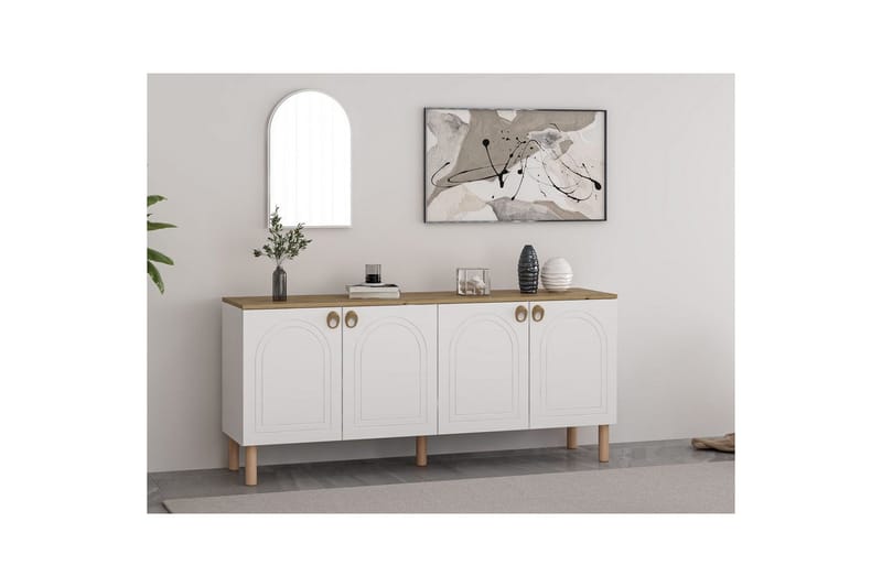 Bingdi Konsolipöytä 180 cm - Valkoinen - Huonekalut - Pöytä & ruokailuryhmä - Apupöytä & sivupöytä - Konsolipöytä