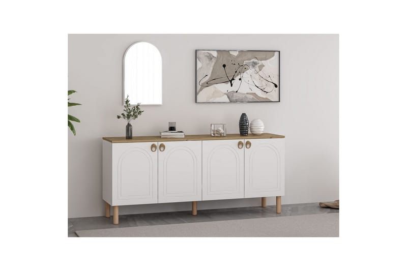 Bingdi Konsolipöytä 180 cm - Valkoinen - Huonekalut - Pöytä & ruokailuryhmä - Apupöytä & sivupöytä - Konsolipöytä