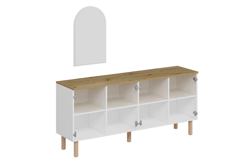 Bingdi Konsolipöytä 180 cm - Valkoinen - Huonekalut - Pöytä & ruokailuryhmä - Apupöytä & sivupöytä - Konsolipöytä