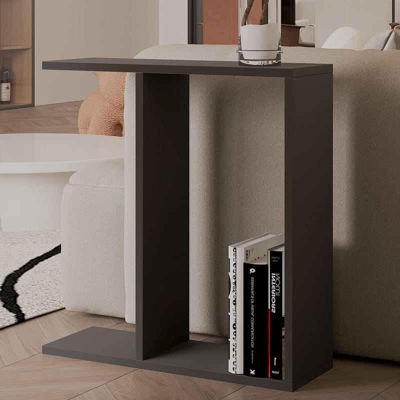 Bingdi sivupöytä 60x60x60 cm - Antrasiitti - Huonekalut - Pöytä & ruokailuryhmä - Apupöytä & sivupöytä - Tarjotinpöytä & pikkupöytä