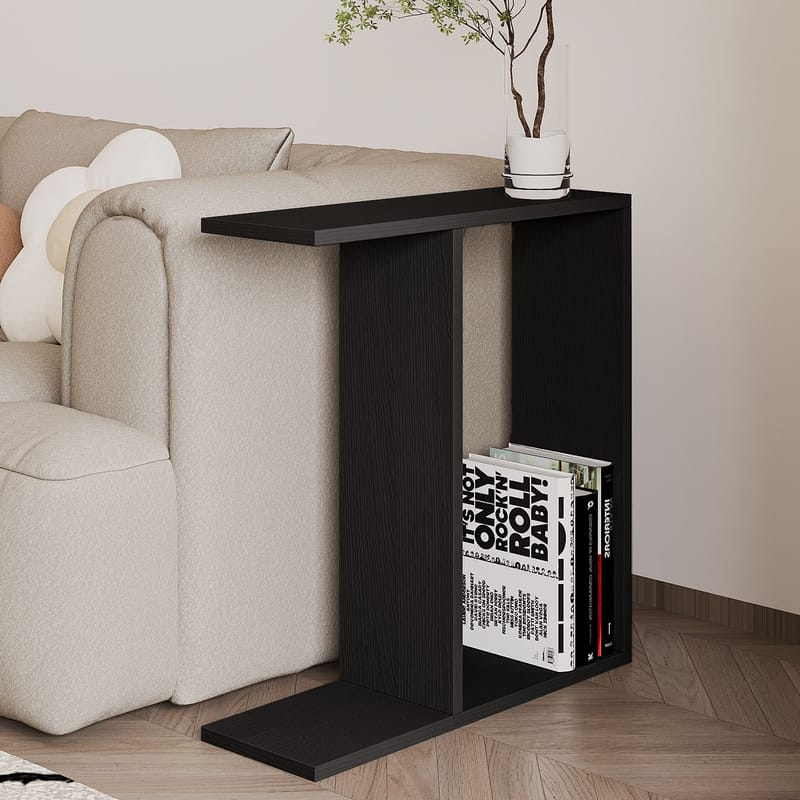Bingdi sivupöytä 60x60x60 cm - Musta - Huonekalut - Pöytä & ruokailuryhmä - Apupöytä & sivupöytä - Tarjotinpöytä & pikkupöytä