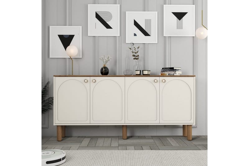 Boheemi konsolipöytä 180 cm - Beige - Huonekalut - Pöytä & ruokailuryhmä - Apupöytä & sivupöytä - Konsolipöytä